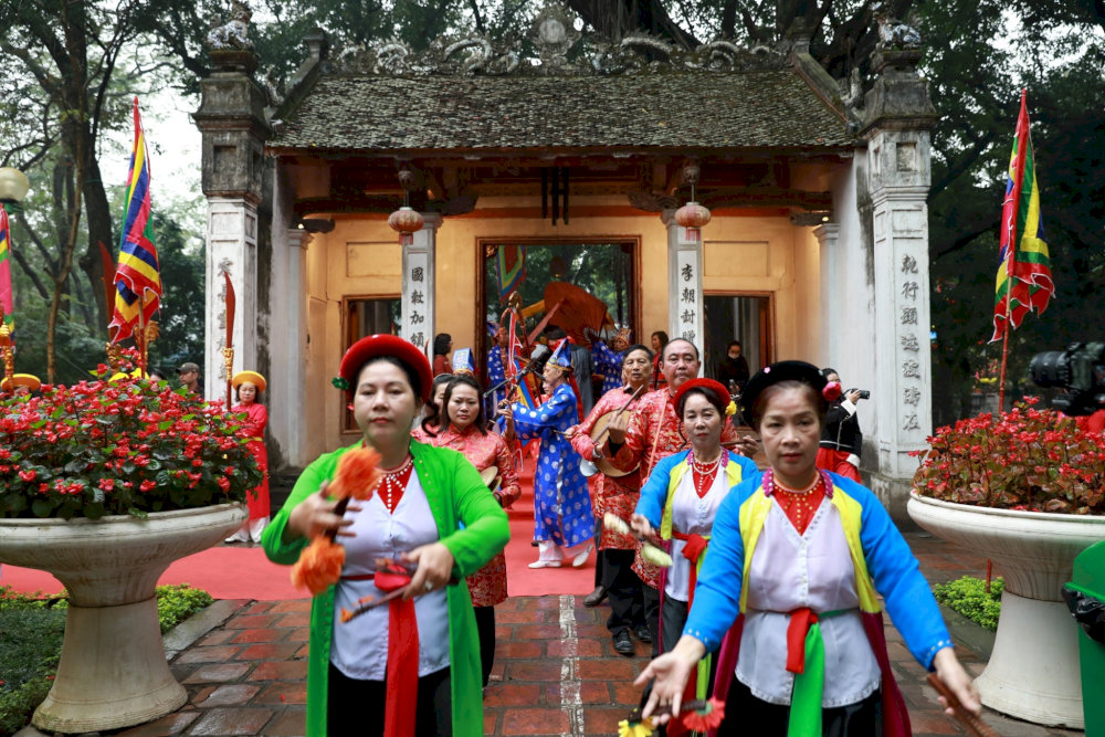 The festival offering visitors a rich cultural experience